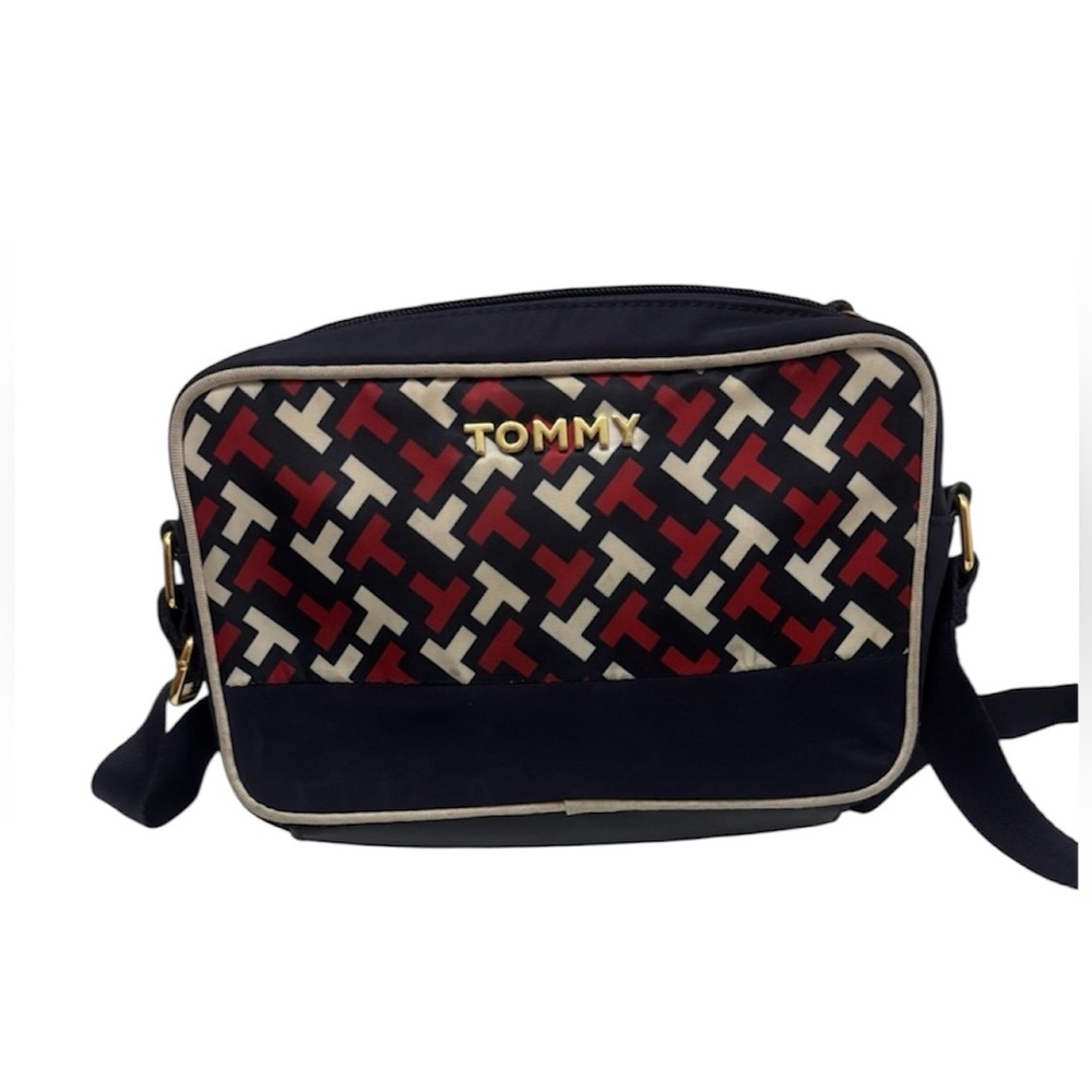 Tommy Hilfiger‎ Women's Navy and Red Crossbody Bag